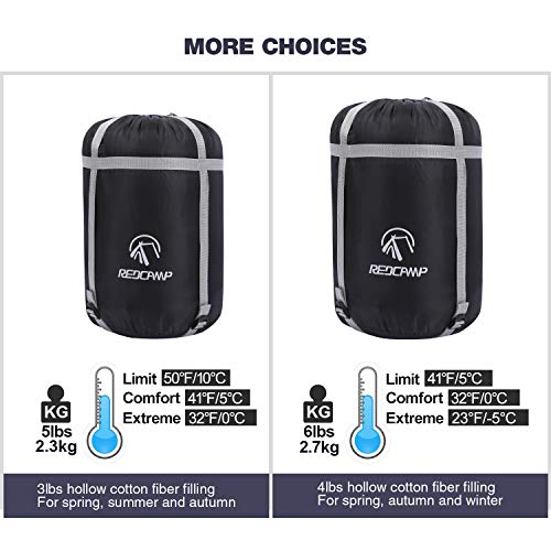 redcamp sleeping bag