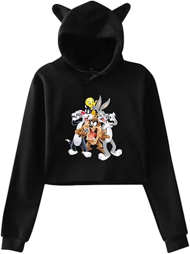 black looney tunes hoodie