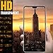 Huawei P20 Pro Screen Protector, KATIAN 3D HD Full Coverage Protector [Anti-Scratch] [Anti-Fingerprint] [No-Bubble] [Case-Friendly], 9H Hardness Tempered Glass Screen Film for Huawei P20 Pro [Black]