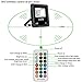 10W LED RGB Lights, Security Lights Color Changing with Remote Control,16 Colors & 4 Modes Dimmable Lights for Party Stage Lighting,Halloween Decorations,Garden Lights,IP66 Waterproof