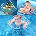 Baby Swimming Ring Floats with Safety Seat Double Airbag Swim Rings for Babies Kids Swimming Float Baby Floats for Pool Swim Training Aid Kids PVC Pool Floats for Toddlers of 6-24 Months - Pink
