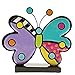 Enesco Disney by Britto “Peter Pan” Tinker Bell Butterfly Stone Resin Figurine, 4.5