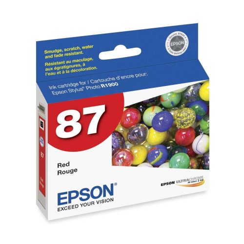Epson America T087720 Red Ink Cart R1900
