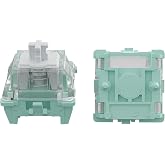GATERON Magnetic Jade Series Keyboard Switches(Jade,70PCS) | Linear,Pre-Travel Freely Setting,Factory Pre-lubed,compatible for Magnetic Gaming Keyboard