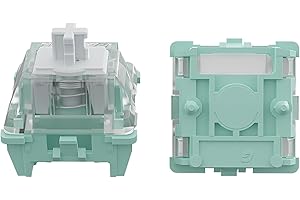 GATERON Magnetic Jade Keyboard Switches, Linear Pre-Travel Freely Setting Factory Pre-lubed for Magnetic Gaming Keyboard(70)