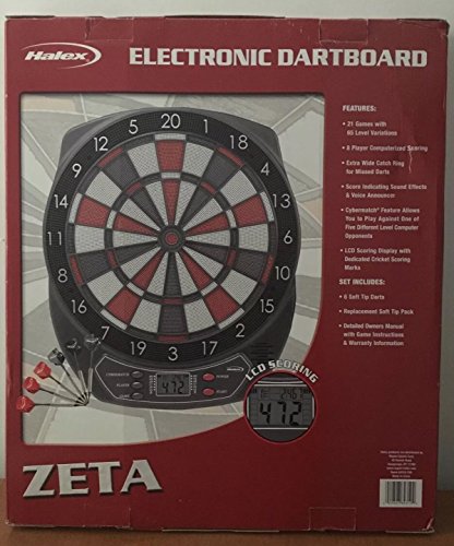 Halex CQT BristleTech Electronic Dart Board
