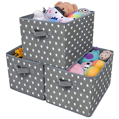 GRANNY SAYS Storage Bins for Closet Shelves, Jumbo Storage Bins, Linen