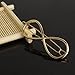 Sankuwen® Infinity Gold Barrette Hairpin Women Positive Clip Headband