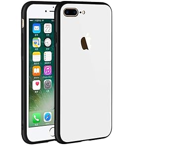 Mimob Back Glass Case For Iphone 7 Plus 8 Plus White Amazon In Electronics Mimob Back Glass Case For Iphone 7 Plus 8 Plus White Amazon In Electronics