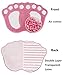 Jian Ya Na Non Slip Bath Toilet Mat Cute Big Feet Bathroom Shower Rugs Shaggy Carpet Absorbent Doormat Floor Mat Living Room Sofa Cushion Foot Pad Rug(19