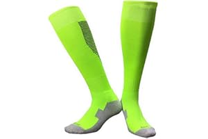 COMVIP 2 Styles Unisex Breathable Knee High Outdoor Sport Football Socks 1pairs