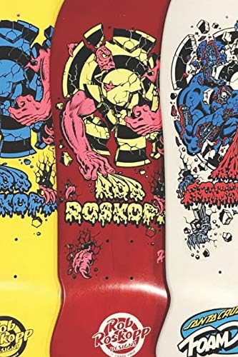 Rob Roskopp “Target” Skateboard decks: Notebook / journal / Sketchbook (Skateart)