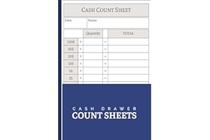 Cash Drawer Count Sheet