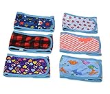 Bwogue Dog Belly Band (Pack of 4) Boy Puppy Diapers with Velcro Washable Reusable for Small Male Pet Dog Diapers Pants