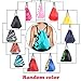 Camlinbo 2018 Women’s Plus Size Swimsuit High Waisted Ruffles Push up Halter Bikini Set, A-nebula Fish, L(US 12-14)