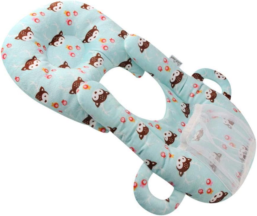 MOGOI Nursing Pillow, Breastfeeding Nursing Pillows Self-Feeding Baby Pillow Multifunctional Portable Baby Bottle Holder Hands Free, Baby Head Shaping Sitting Learning Pillow