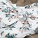 SARANONI Luxury Swaddle Blanket Decorative Baby Muslin Swaddle Blankets (Meadowlark Floral)