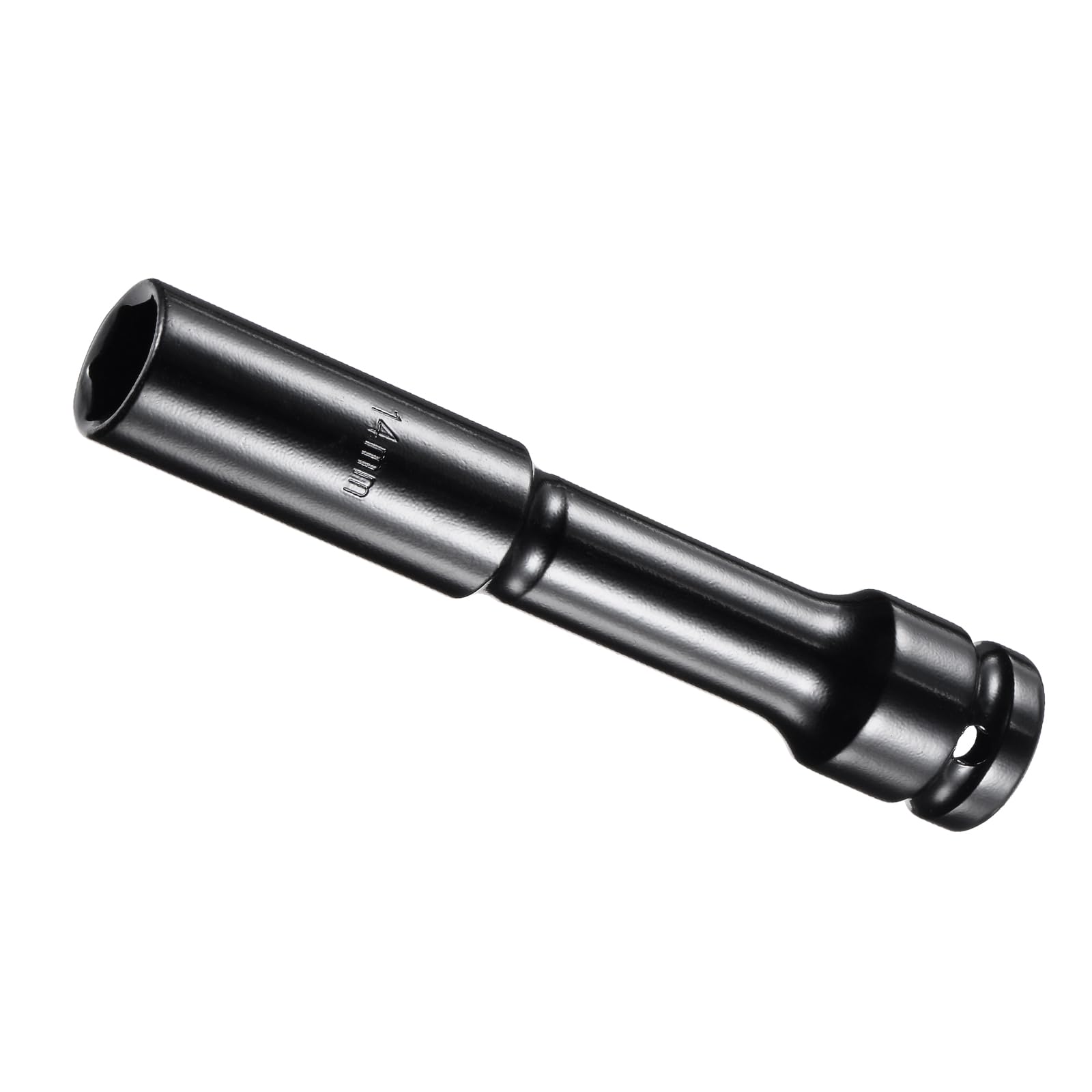 CoCud Thin Wall Deep Impact Socket, 1/2" Drive 14mm Socket, High Carbon Steel Metric 6-Point Socket - (Applications: for DIY, Household Maintenance and General Repairs)