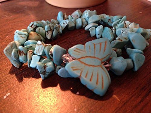 Turquoise twice-round bracelet by Jewelry of Dreams
