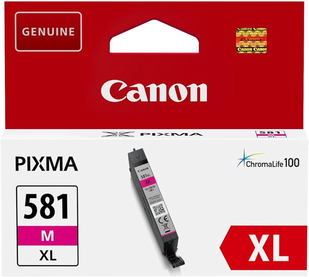 Canon 2050C001 Magenta Ink Cartridge for PIXMA TR7550 TS8150 TS9150 - 466 Pages