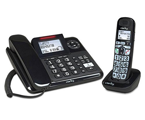 Clarity 53727.000 Amplified Corded/Cordless Phone System With Digital Answering System