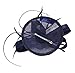 Fascinators Hat, Fascigirl Sinamay Feather Veil Flower Pillbox Hat Hair Clip Kentucky Derby Hat for Women Girls Party Wedding