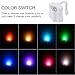 iBetterLife LED Toilet Light Motion Detection 2Pack Motion Sensor Activated LED 8 Color Changing Inside Toilet Bowl Night Light for Bathroom, Decorating Gifts for Adult Kids Boys Potty Training