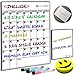 Magnetic Dry Erase Calendar for Refrigerator 13.5