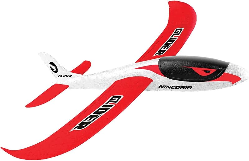 - NincoAir-Glider 2 | Avión Planeador Juguete Poliespan | Medidas: 48 x 48 x 12 cm. | Regalo de Deportes al Aire Libre Para Niños y Niñas | A Partir de 3 años (NH92029) — foto 3 de 5