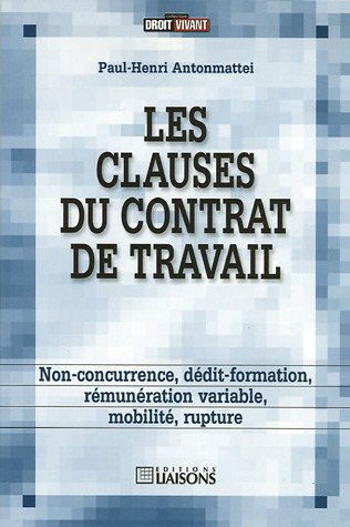 Les  clauses du contrat de travail