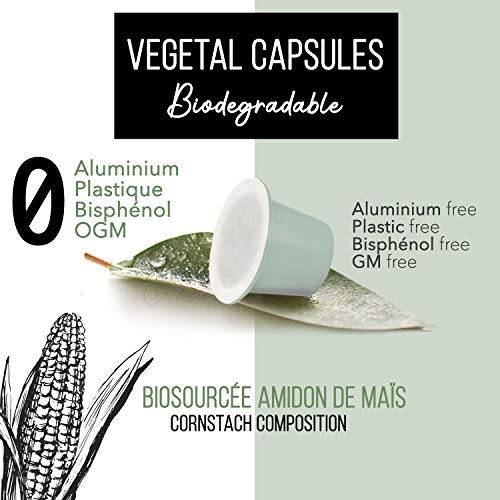 Nespresso Kapseln Kompatibel | BIO FAIRTRADE Arabica Kaffee in Kapseln Biologisch abbaubar | PAOLO Sortenreiner Kaffee… – Bild 3