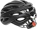 Retrospec CM-3 Bike Helmet with LED Safety Light Adjustable Dial and 24 vents