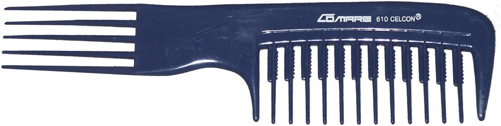 Comare Hairdressing/professional double end rake comb with lifters - 610