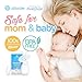 Silicone Breast Pump for Breastfeeding with Lid - 100% Food Grade BPA-Free Manual Hands Free Milk Breastpump by Ashtonbee