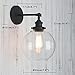 Permo Wall Sconce Vintage Industrial 1-Light Rustic Wall Mount Light Fixture with 7.9