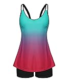 Arolina Womens Tankini Bathing Suits Two-Piece Full