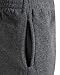 Quad Seven Boys' Fleece Cargo Jogger Sweatpants, Black & Charcoal Size 16/18