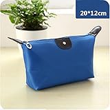 Creativelife Fashion Woman Cosmetic Bags Large Volume Waterproof Makeup Bag (Blue)