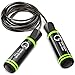 Gritin Jump Rope, Speed Skipping Rope with Soft Memory Foam Handle and Tangle-Free Adjustable Rope & Rapid Ball Bearings for Fitness Workouts Fat Burning Exercises and Boxing