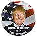 2016 DONALD TRUMP for PRESIDENT CAMPAIGN BUTTON, 2.25