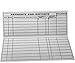 Oversize Large Print Camouflage Check Register with Cover