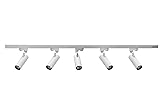 UPO 5-LED Track Lighting kit, 1500lm/15w CRI90