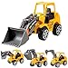 ThinIce Fire Truck Toys Friction Powered Vehicles Fire Engine Vehicles Truck for Kids, Boy, Girl (Yellow Amarillo)