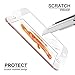 iPhone 7 Plus Screen Protector, [2 PACK] JACNITAD iPhone 7 Plus Tempered Glass Full Coverage High Definition Ultra Clear Film Anti-Bubble 3D PET [Soft Edge Hybrid] for iPhone 7 Plus (White)