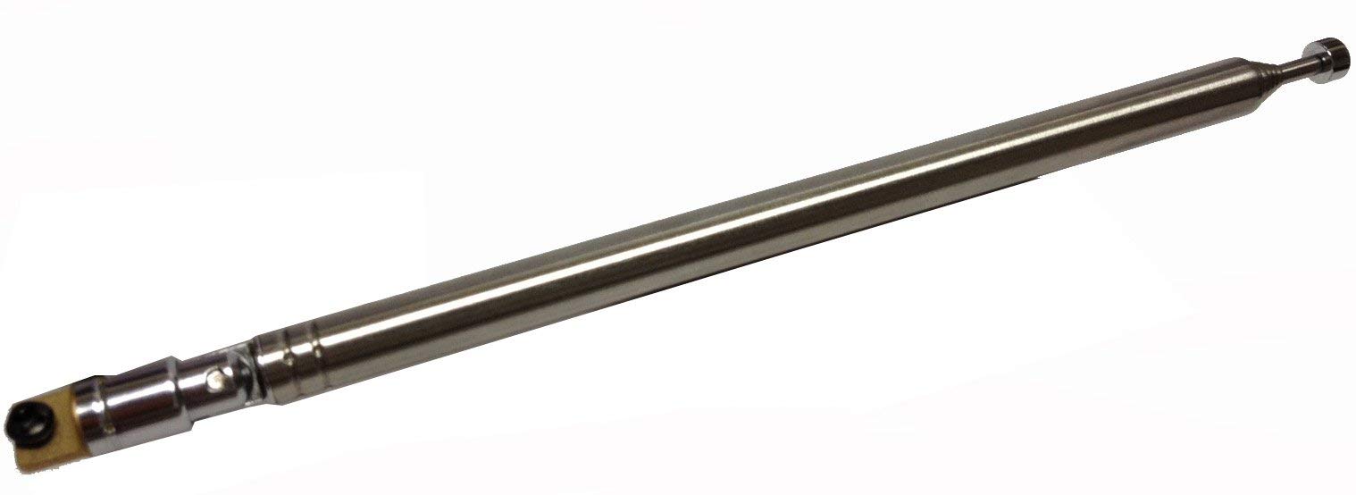 Tecsun PL Seies Radio Stainless Steel Replacement Telescopic Antenna for Tecsun PL880,PL660,PL390,PL398,PL398BT, Radios