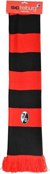 Flaggenfritze Schal Sc Freiburg 15 X 140 Cm Gratis Aufkleber Amazon De Sport Freizeit