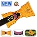 LIUMY Chainsaw Sharpener, Universal Chainsaw Teeth Sharpener Work Fast Sharp Chain Saw Sharpener Chain Saw Blade Sharpener (Fit for Chainsaw Bar with 2 Holes) 14/16/18/20 Inch, Portable and Safe