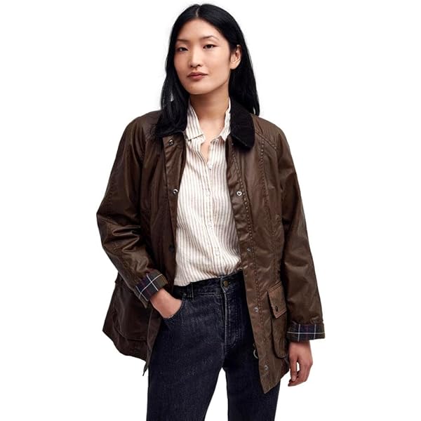 Barbour　catton wax jacket 0400019583697_BLACKSAGETARTAN?