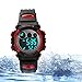 Kids Sports Watches Children for Girls Boys Waterproof Military Dual Display LED Kids Watch