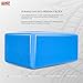 Arltb Yoga Block Brick and Strap Set of 2 Eco-friendly EVA Foam Brick Plus Yoga Strap with Metal D-Ring Provides Stability Balance and Support Improve Strength (9